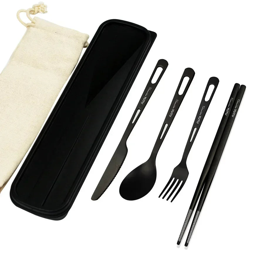 Pure Titanium Tableware Set