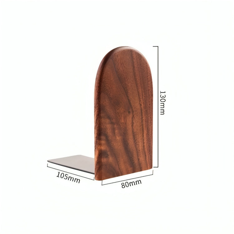 Nature Wooden Book Organizer