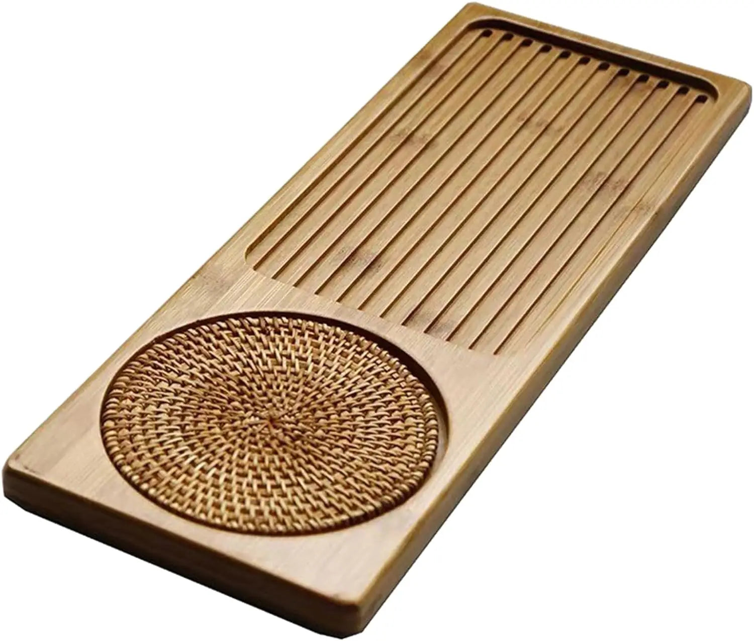 Chinese Bamboo Wood Tea Tray