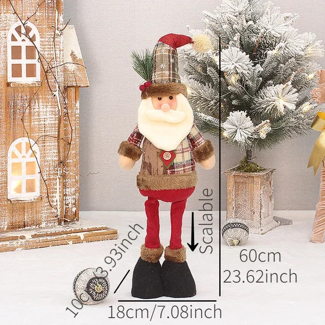 Large Standing Christmas Doll