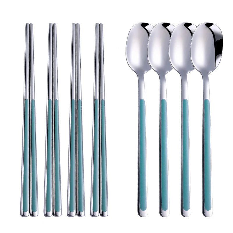Korean Cutlery Set From Stainless Steel