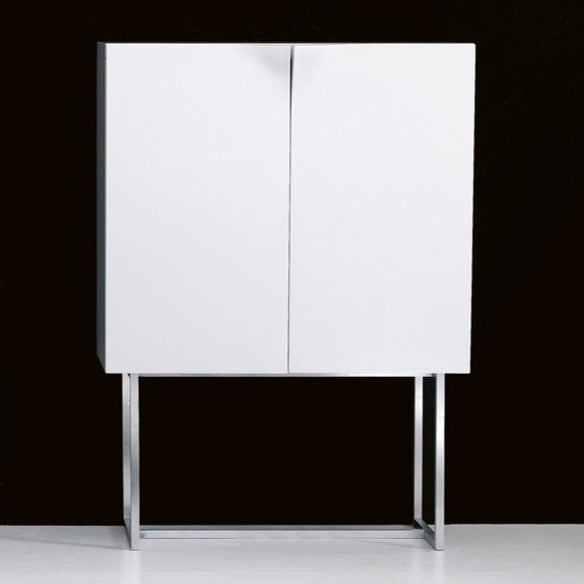 MRS BILL Cabinet BI251BS white interior view
