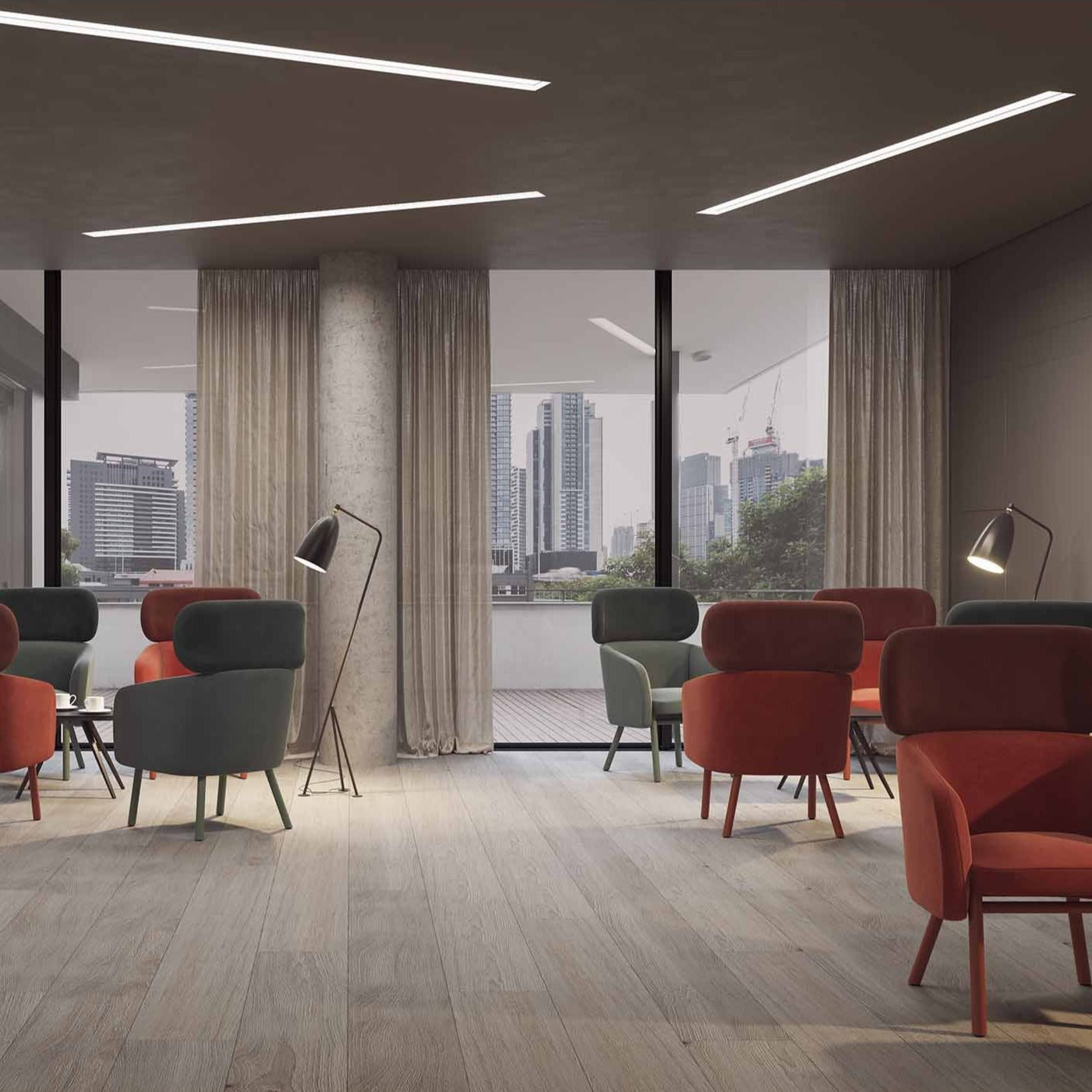 BALU LOUNGE Armchair
