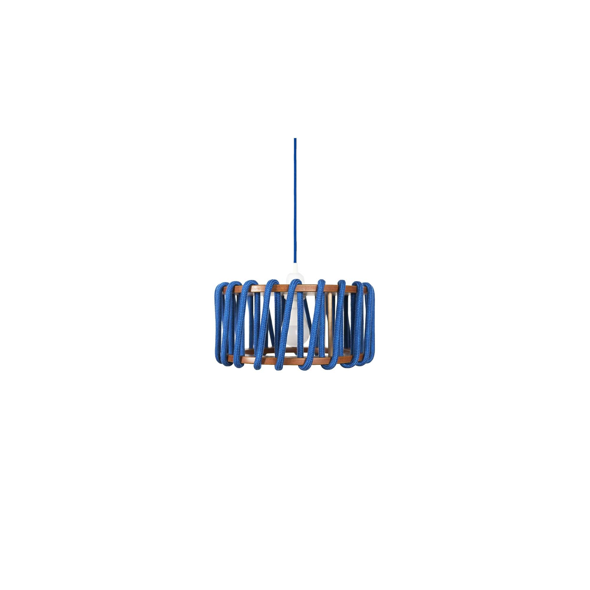 MACARON Pendant Lamp Blue 30 cm general front view