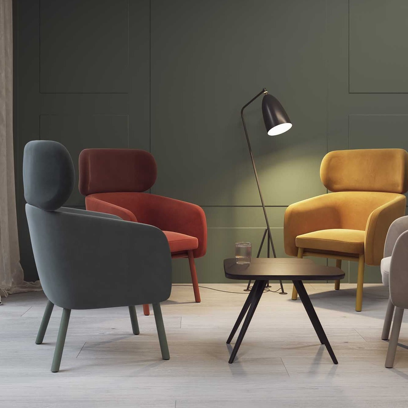 BALU LOUNGE Armchair
