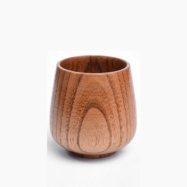Handmade Natural Wooden Tea Cups