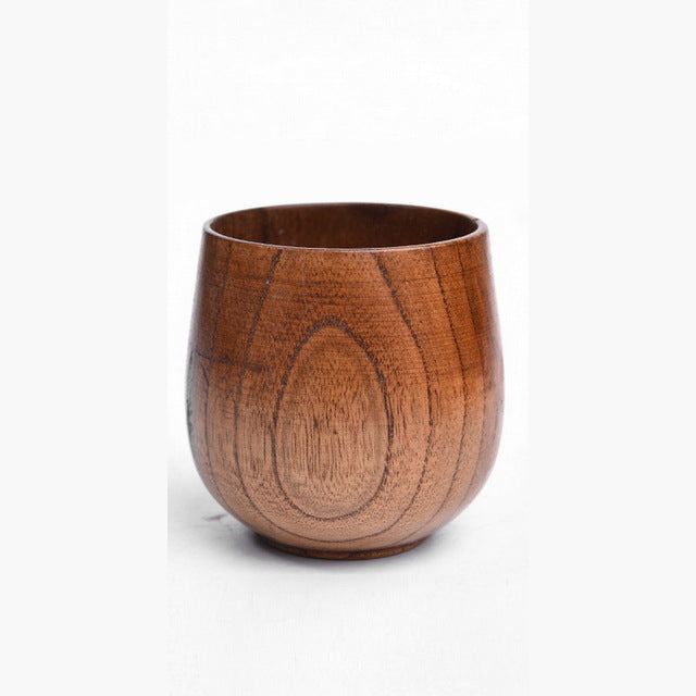 Handmade Natural Wooden Tea Cups