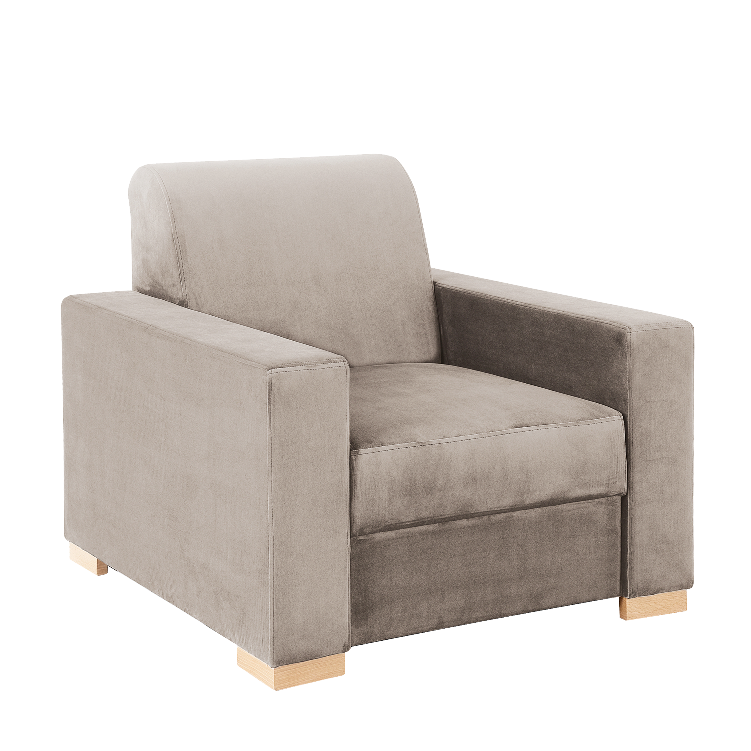 STABLE Armchair upholstery colour beige