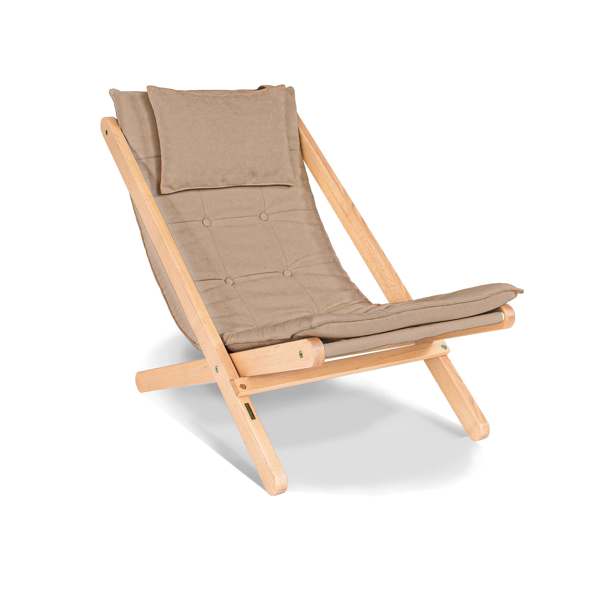 ALLEGRO Deckchair -beige fabric