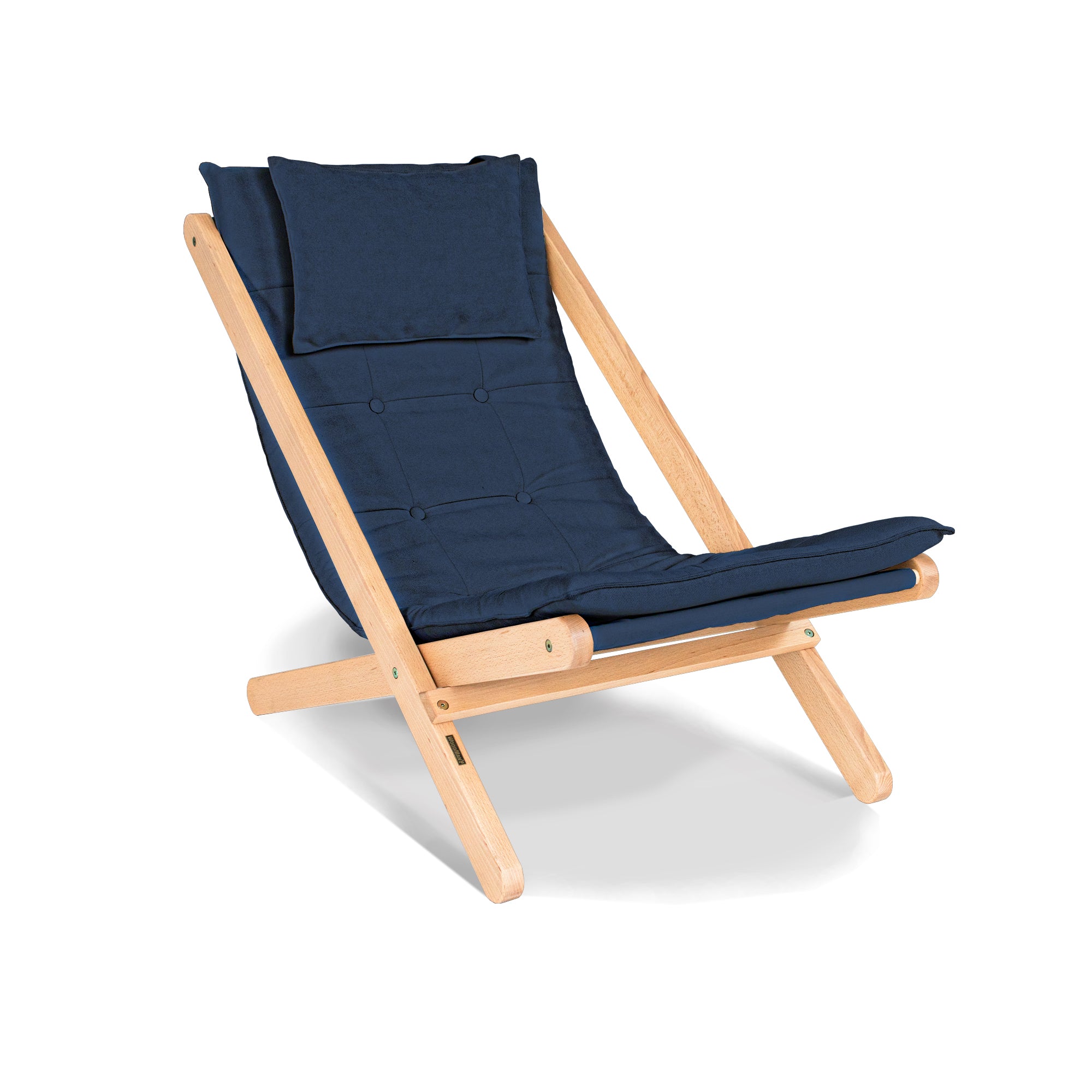 ALLEGRO Deckchair -blue fabric