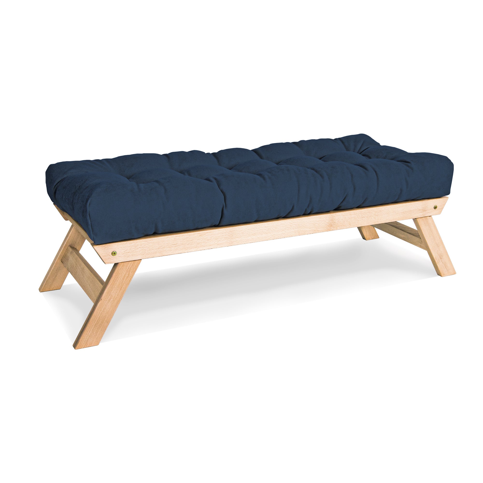ALLEGRO Wooden Bench Seat with Cushions