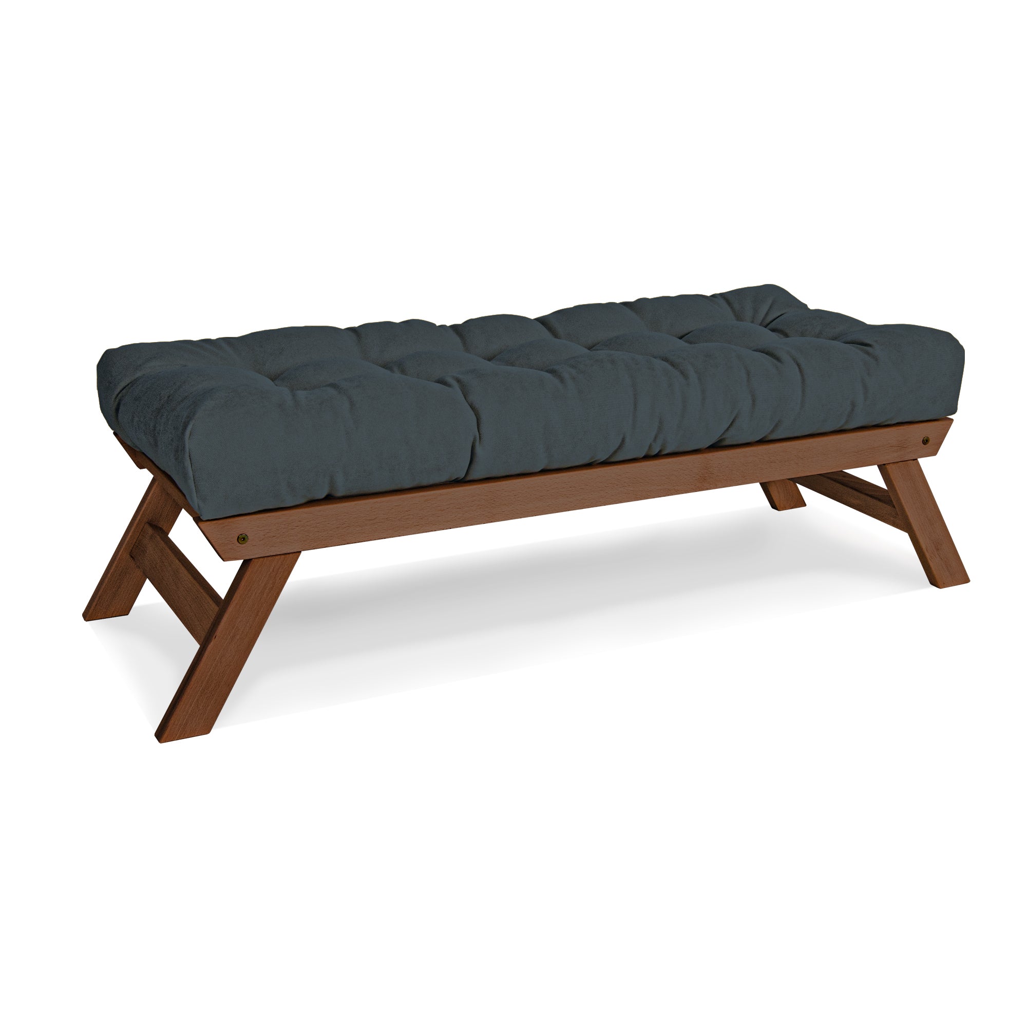 ALLEGRO Wooden Bench Seat with Cushions