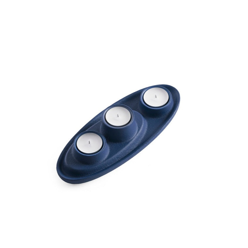 AYE Candle Holder 3 Funnel-blue-top view