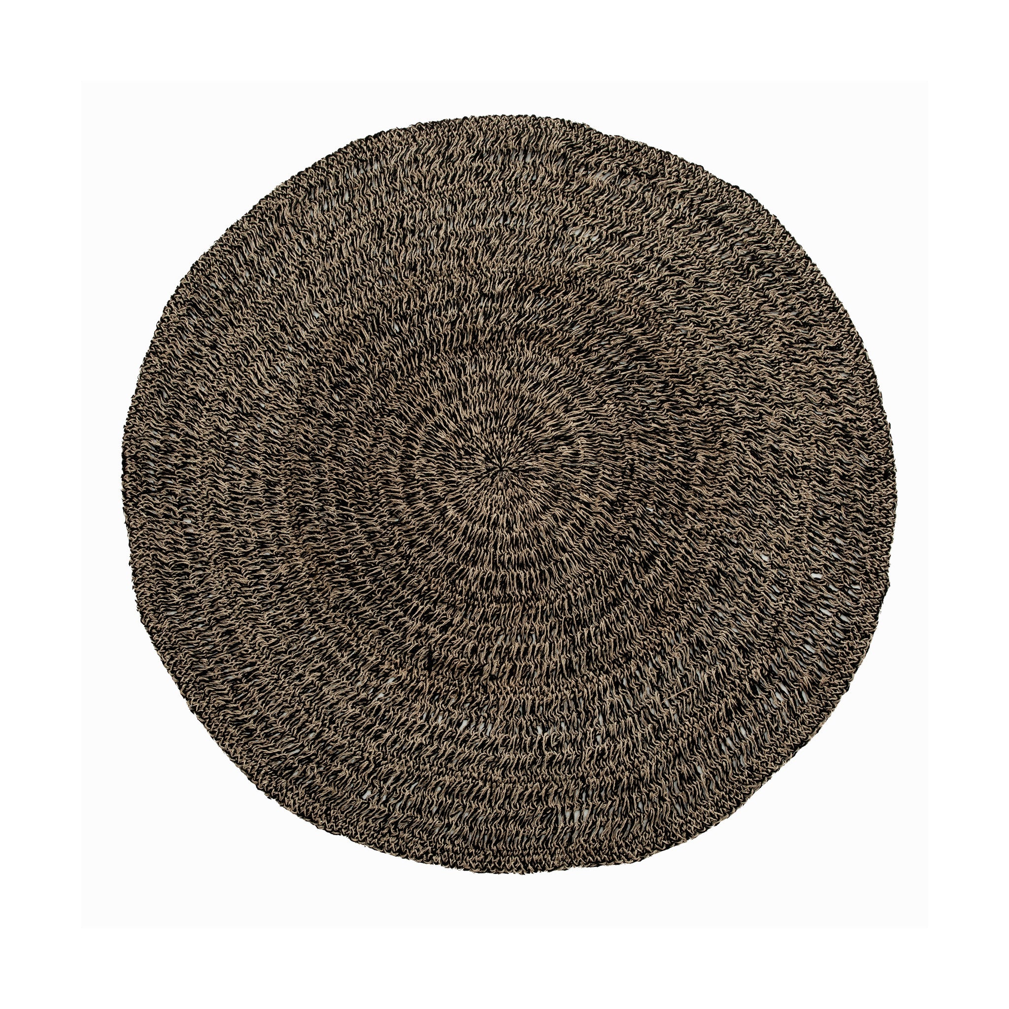 THE SEAGRASS Carpet 150 Natural-Black front view