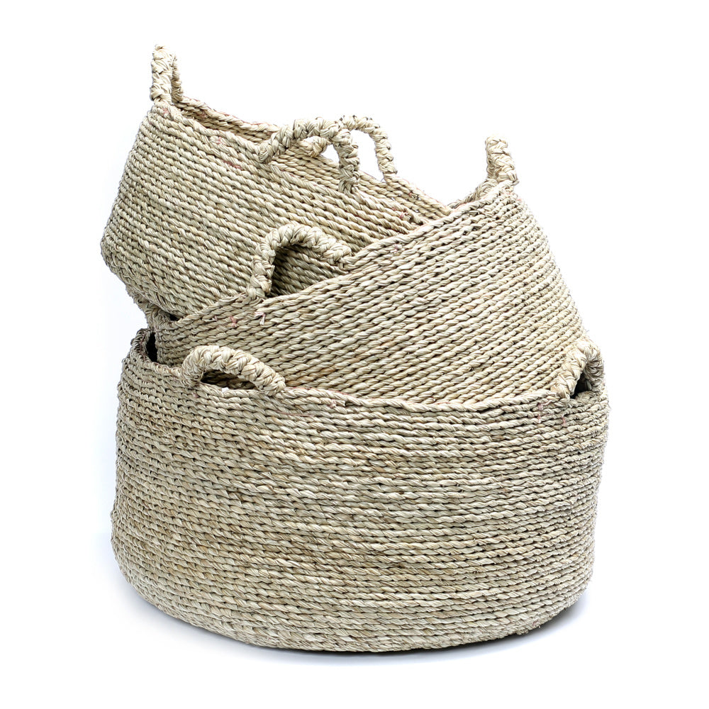 LES QUATRE MAINS Basket Set of 3