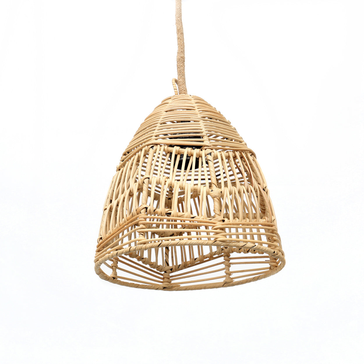 THE BALA Pendant Natural small size, front view