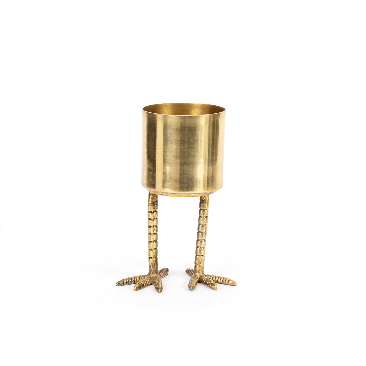 THE BIRD FEET Planter Brass-M