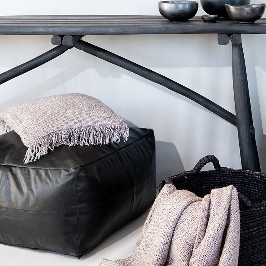 OH MY GEE Cushion Cover Pearl Gray