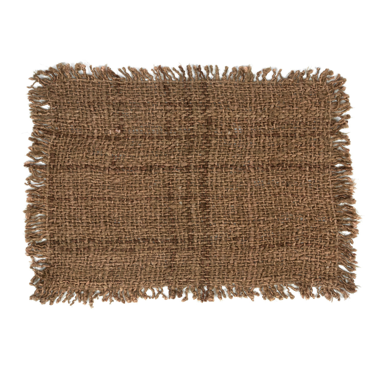 OH MY GEE Placemat Set Of 4 Brown front view