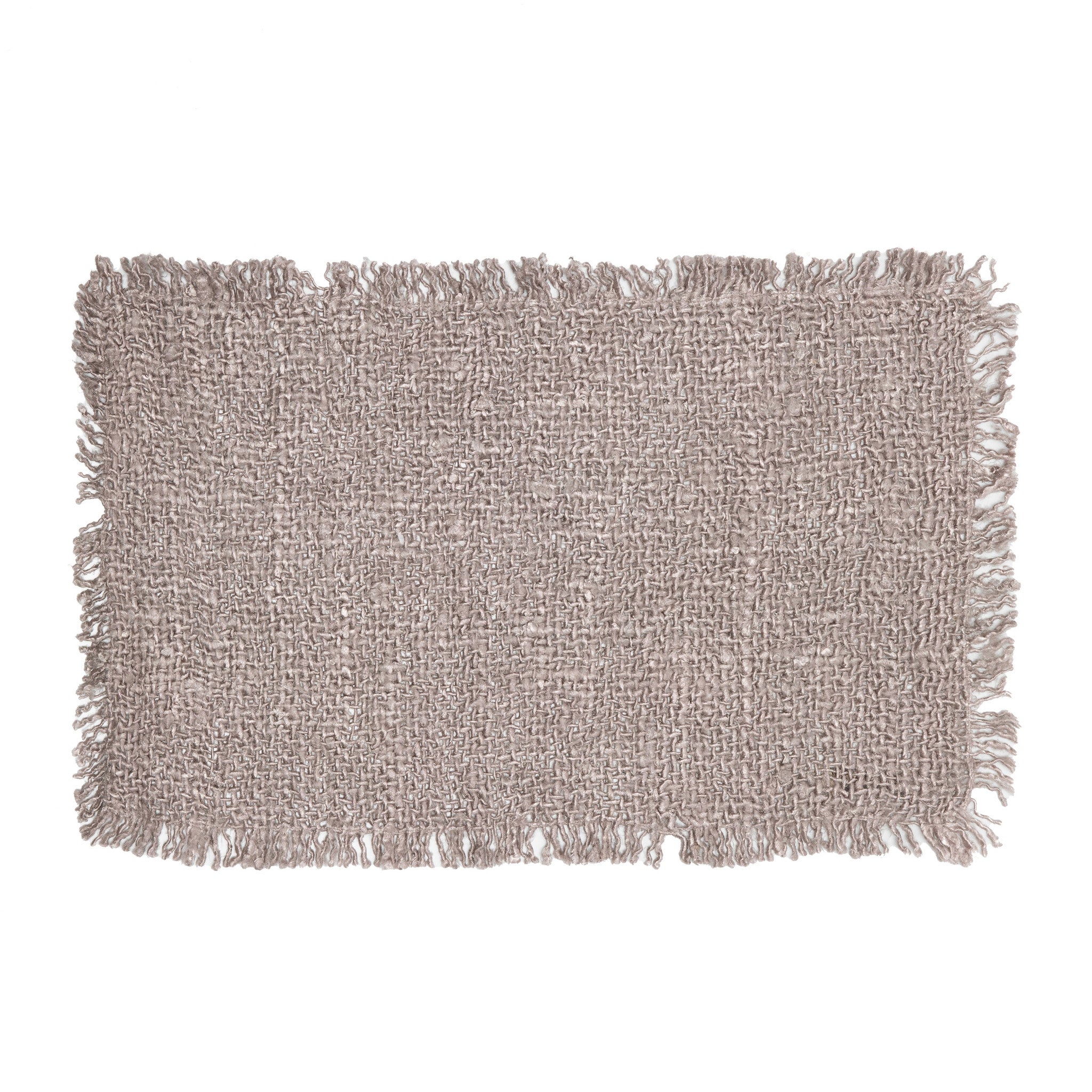 OH MY GEE Placemat Set Of 4 Pearl Gray front view