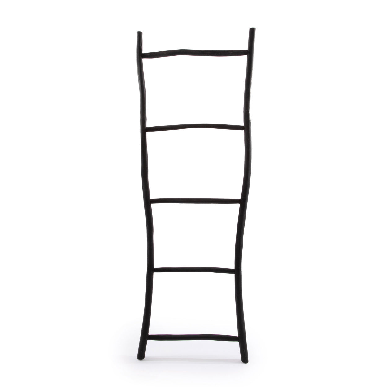 THE TULUM Ladder - Black - 165 cm front view