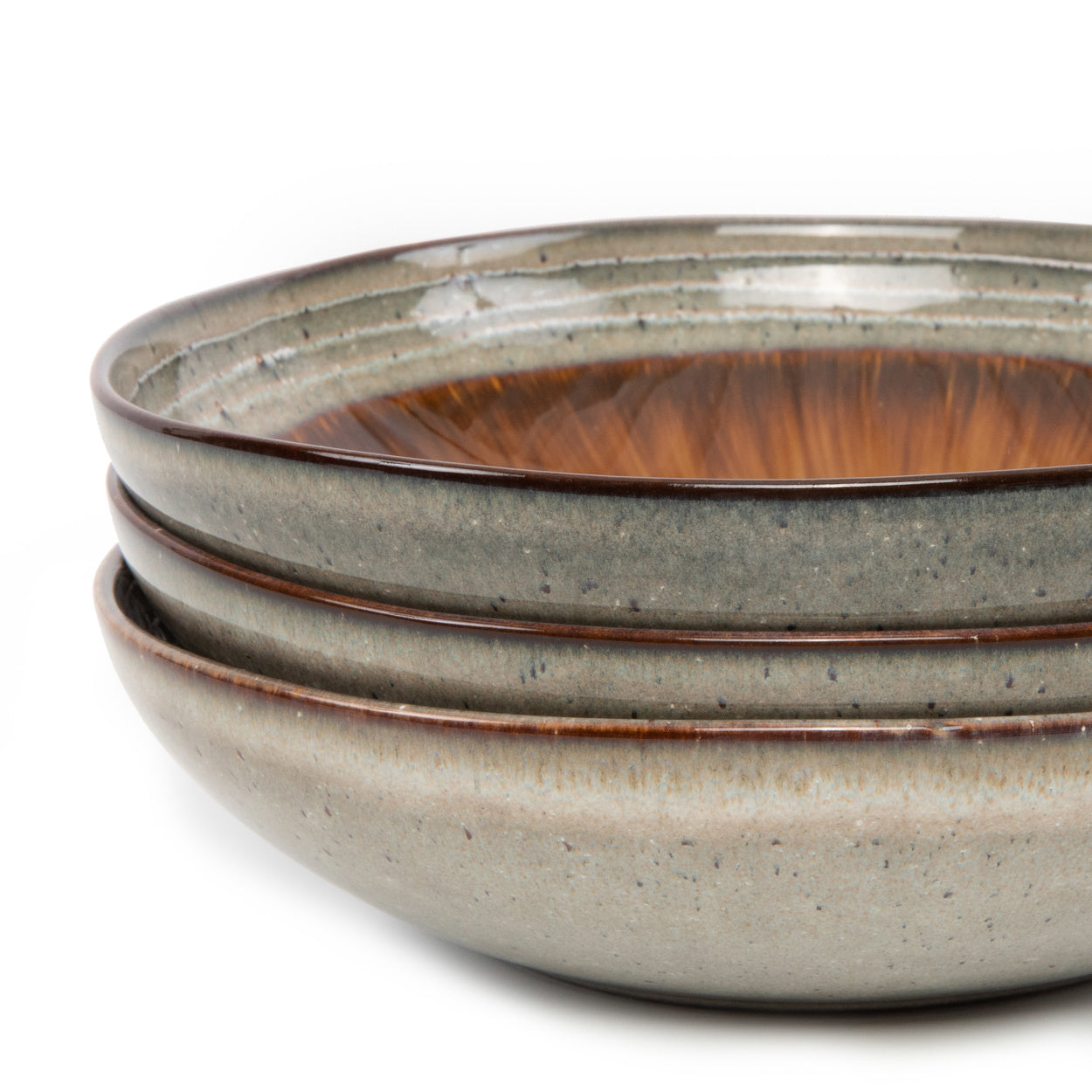 THE COMPORTA Pasta  Plate Set of 4 detail macro view