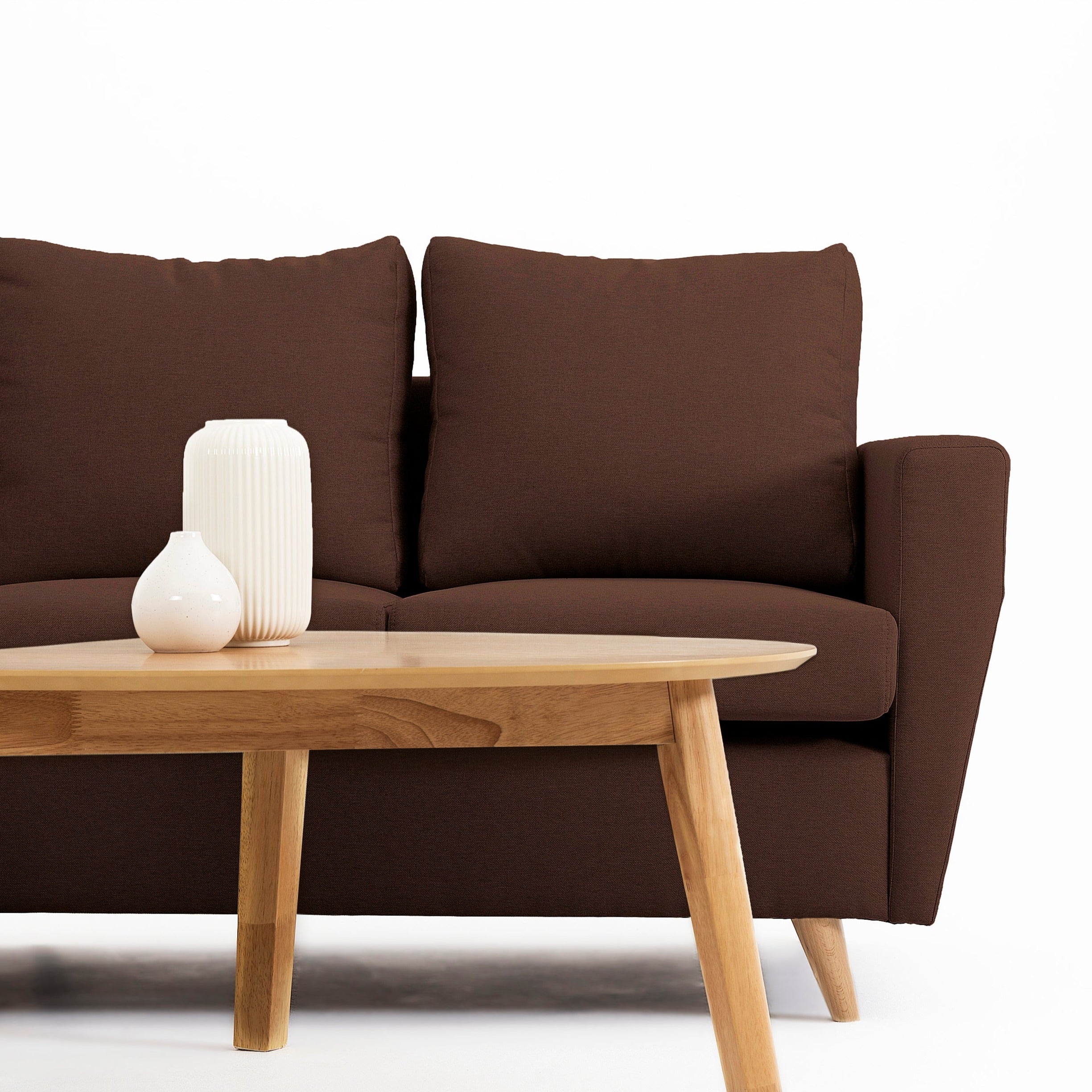 LOVER Sofa 3 Seater upholstery colour brown