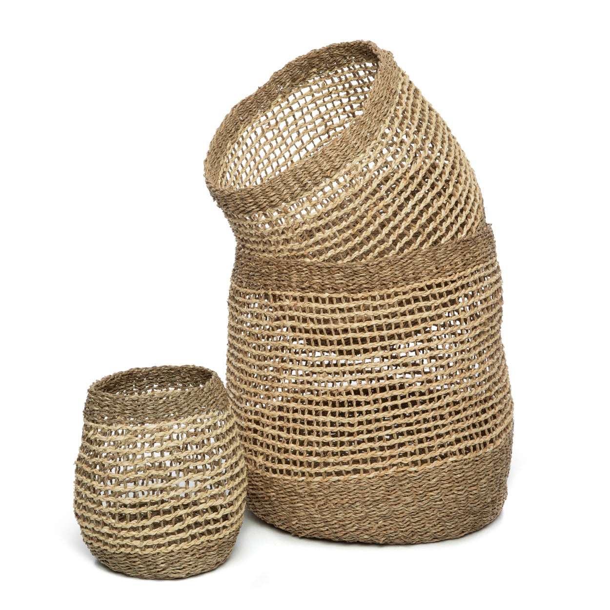 THE TAM HAI Baskets Set of 3 folded vertical