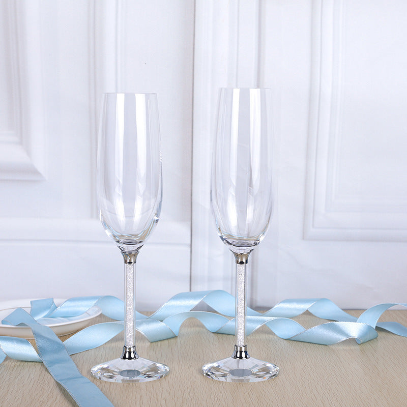 Crystal Glass Champagne Glasses