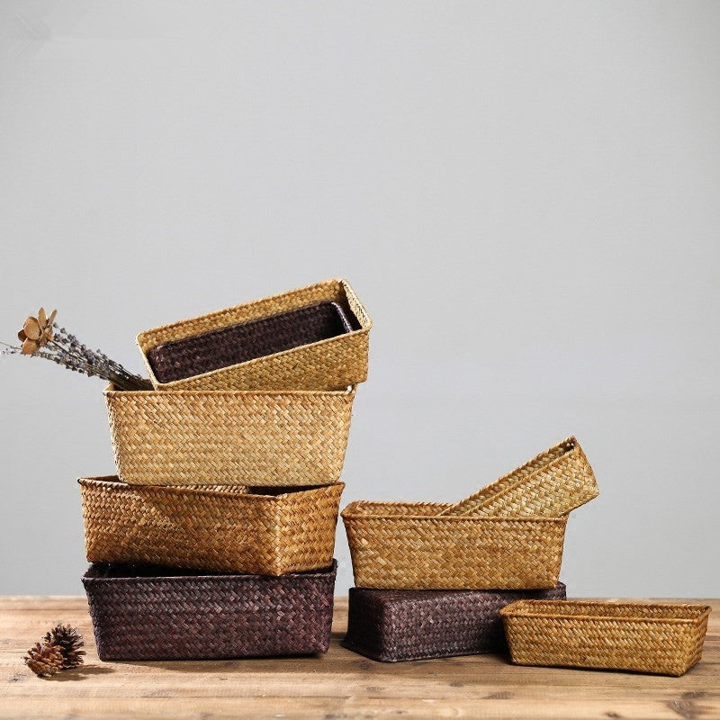 Weaving Storage Basket Rattan