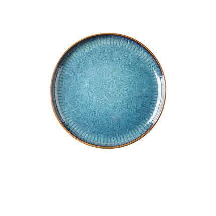 Glazed Ceramic Dinnerware in Nordic Style