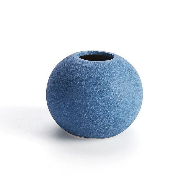 Crafted Ceramic Flower Vases
