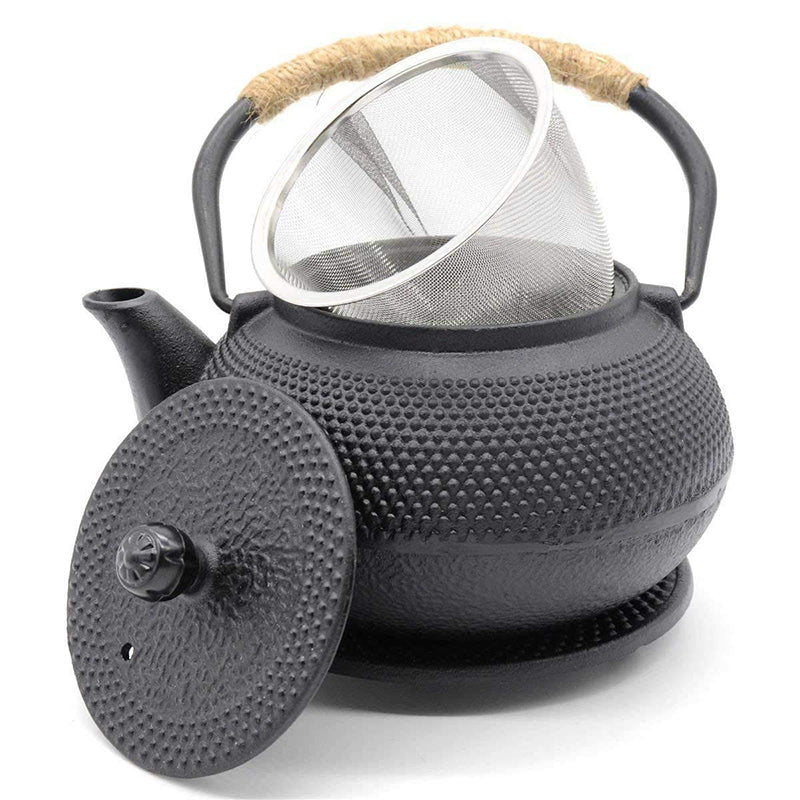 Japanese Cast Iron Teapot with Stainless Steel Infuser
