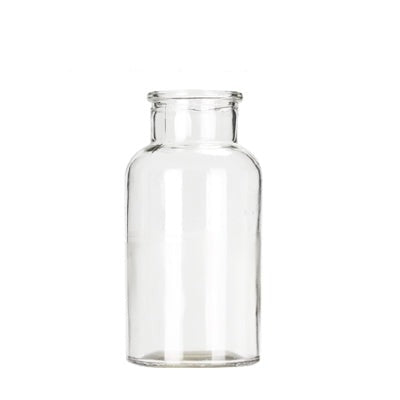 Small Hydroponic Glass Vase for Dry Flowers