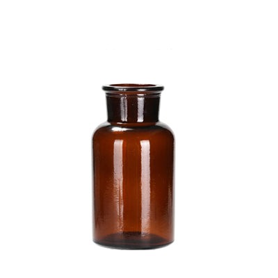 Small Hydroponic Glass Vase for Dry Flowers