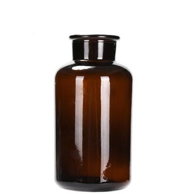 Small Hydroponic Glass Vase for Dry Flowers