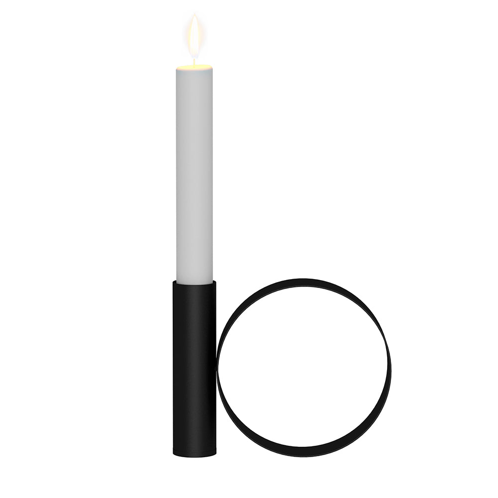 Modern Nordic Style Wrought Iron Geometric Candle Holder