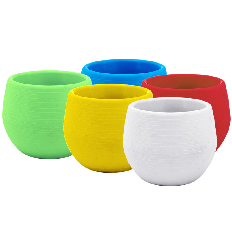 Colourful Mini Flower Plant Pots