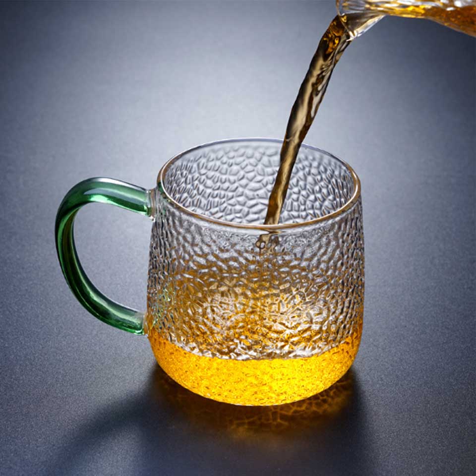 Creative Transparent Glass Tea Cup