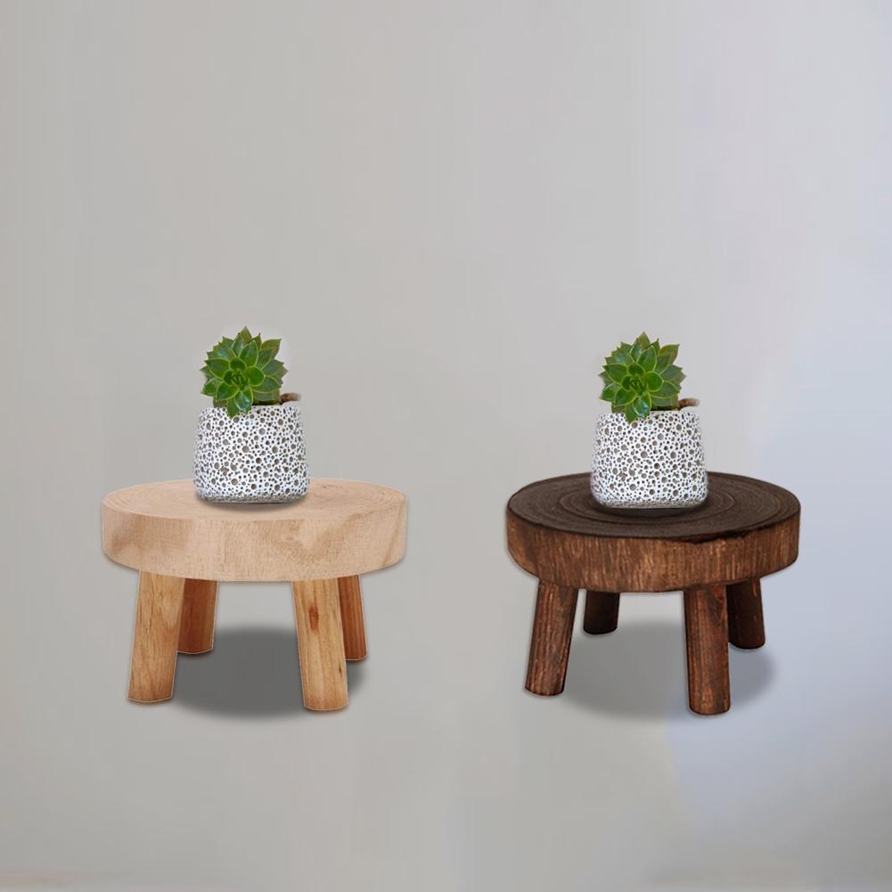 small stool for plant pot Find here – Wooden Flower Pot Base
