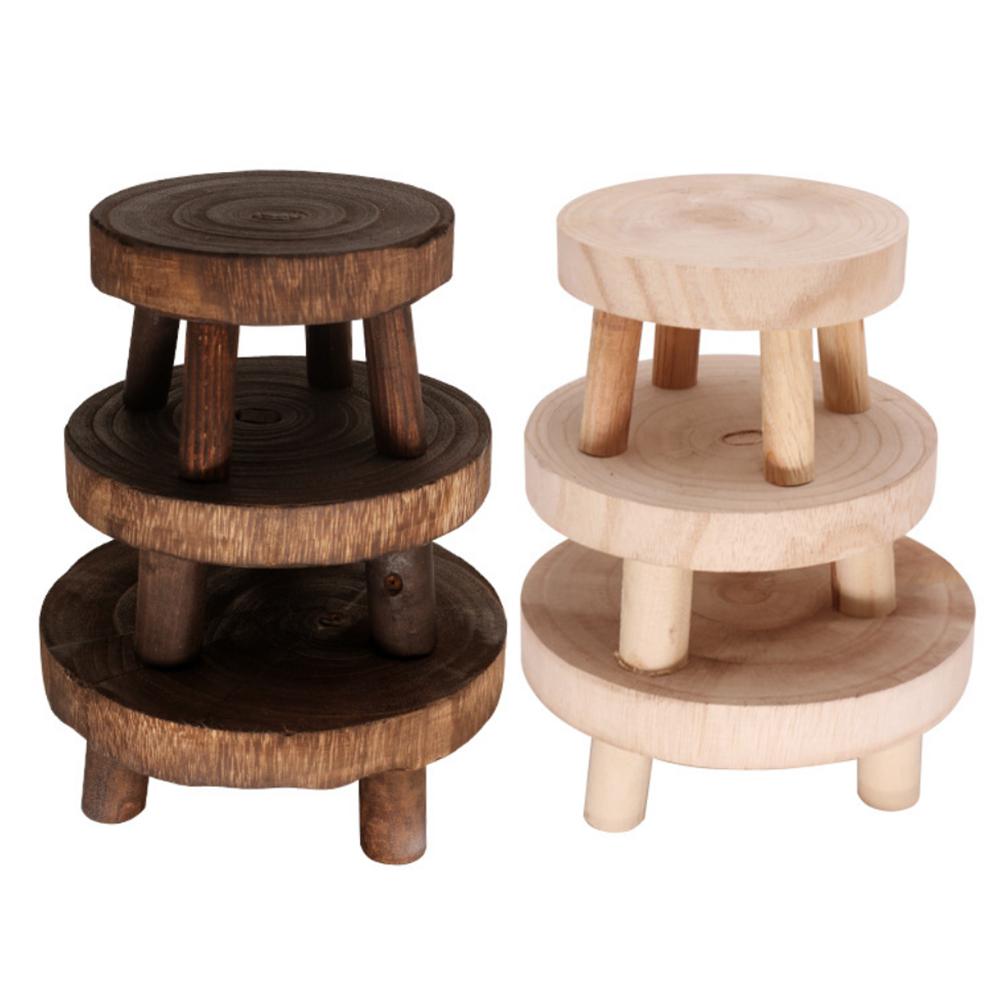 Wooden Flower Pot Base