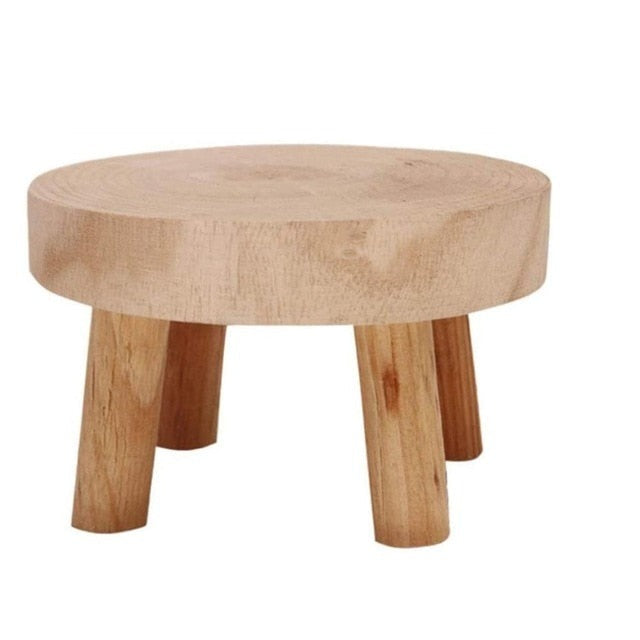 Wooden Flower Pot Base