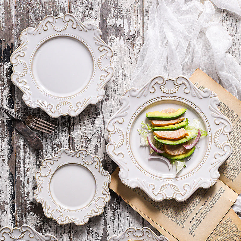 European Relief Dinnerware