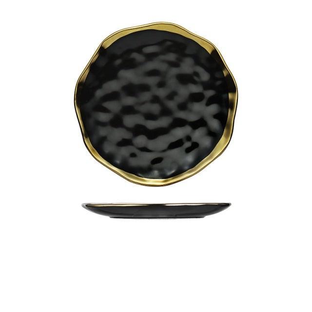 Nordic Сeramic Plate Fruit salad Dessert