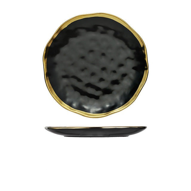 Nordic Сeramic Plate Fruit salad Dessert