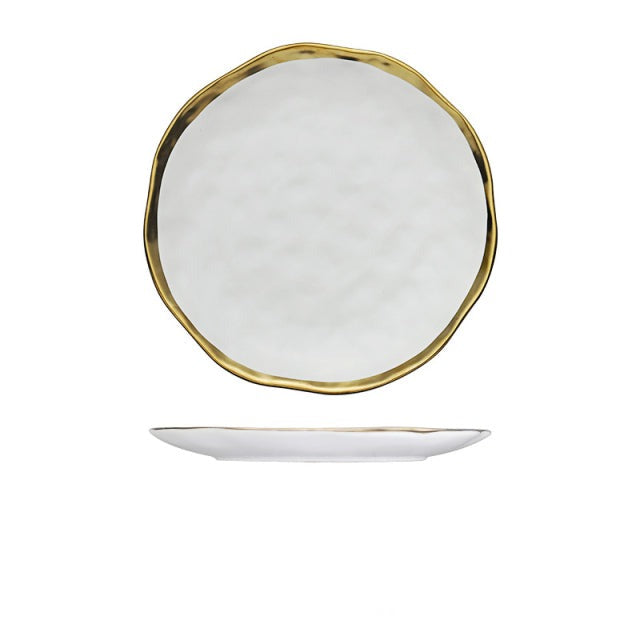 Nordic Сeramic Plate Fruit salad Dessert