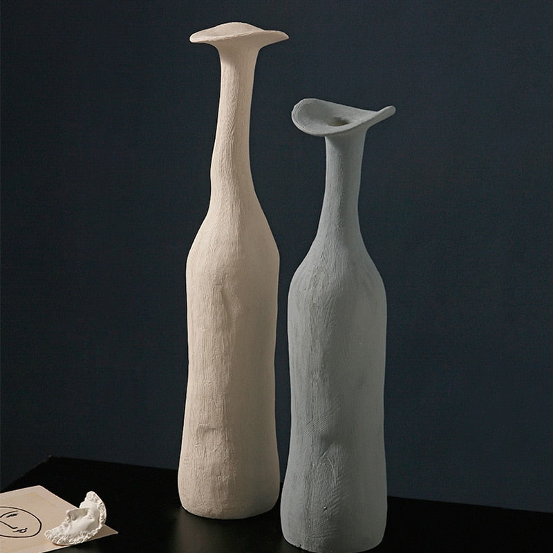 Ceramic Vase Minimalist Morandi Colored