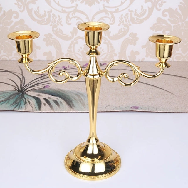 Retro 3-Arms Candle Holder