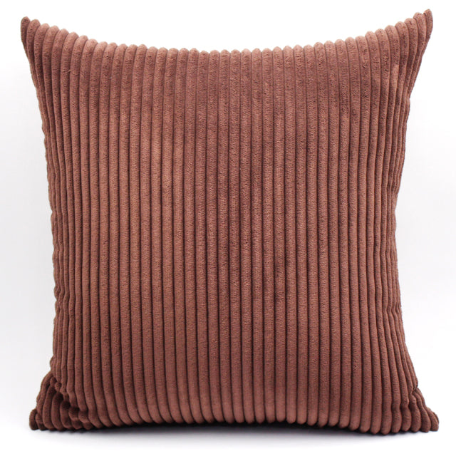 SUPERSOFT CORDUROY Cushion Cover Solid Striped