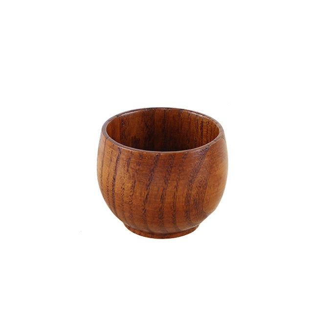 Handmade Natural Wooden Tea Cups